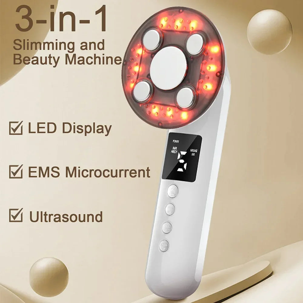 3-in-1 Cordless Body Slimming and Skin Tightening Massager - 2