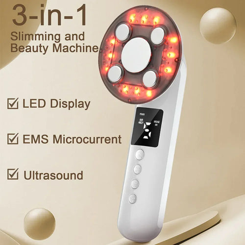 3-in-1 Cordless Body Slimming and Skin Tightening Massager