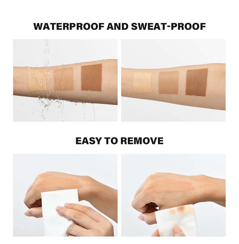 Waterproof Leg Makeup Foundation for Flawless Even Skin Tone