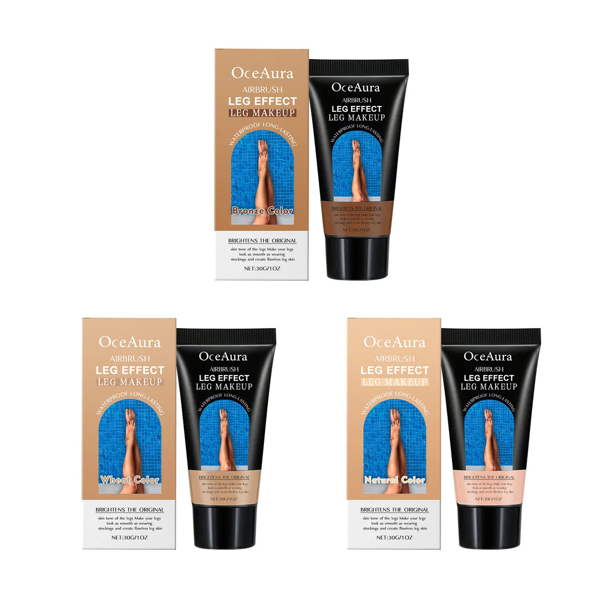 Waterproof Leg Foundation and Concealer Cream