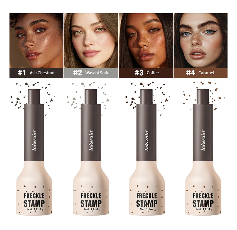 Waterproof Natural Looking Freckle Stamp Makeup Pen - 8
