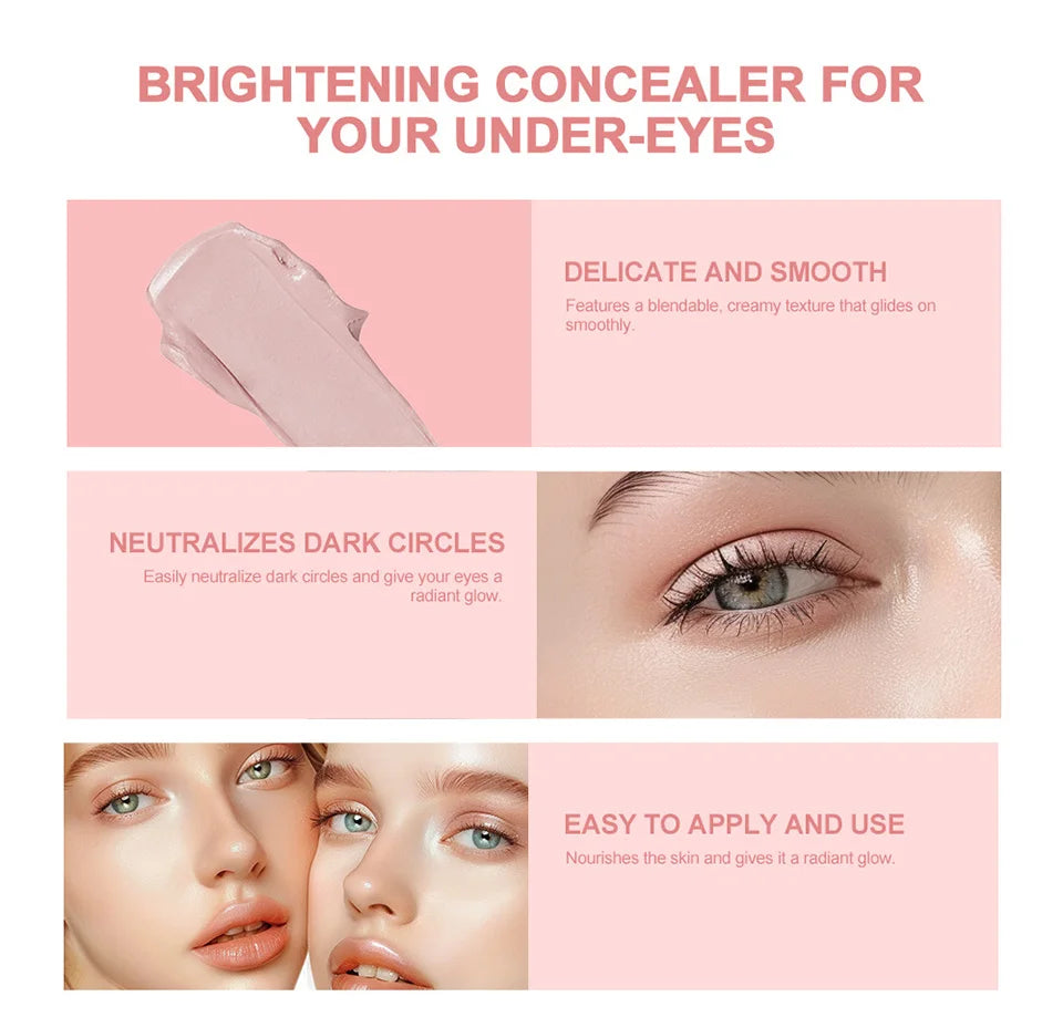 Hydrating Under Eye Brightener Concealer Cream for Dark Circles