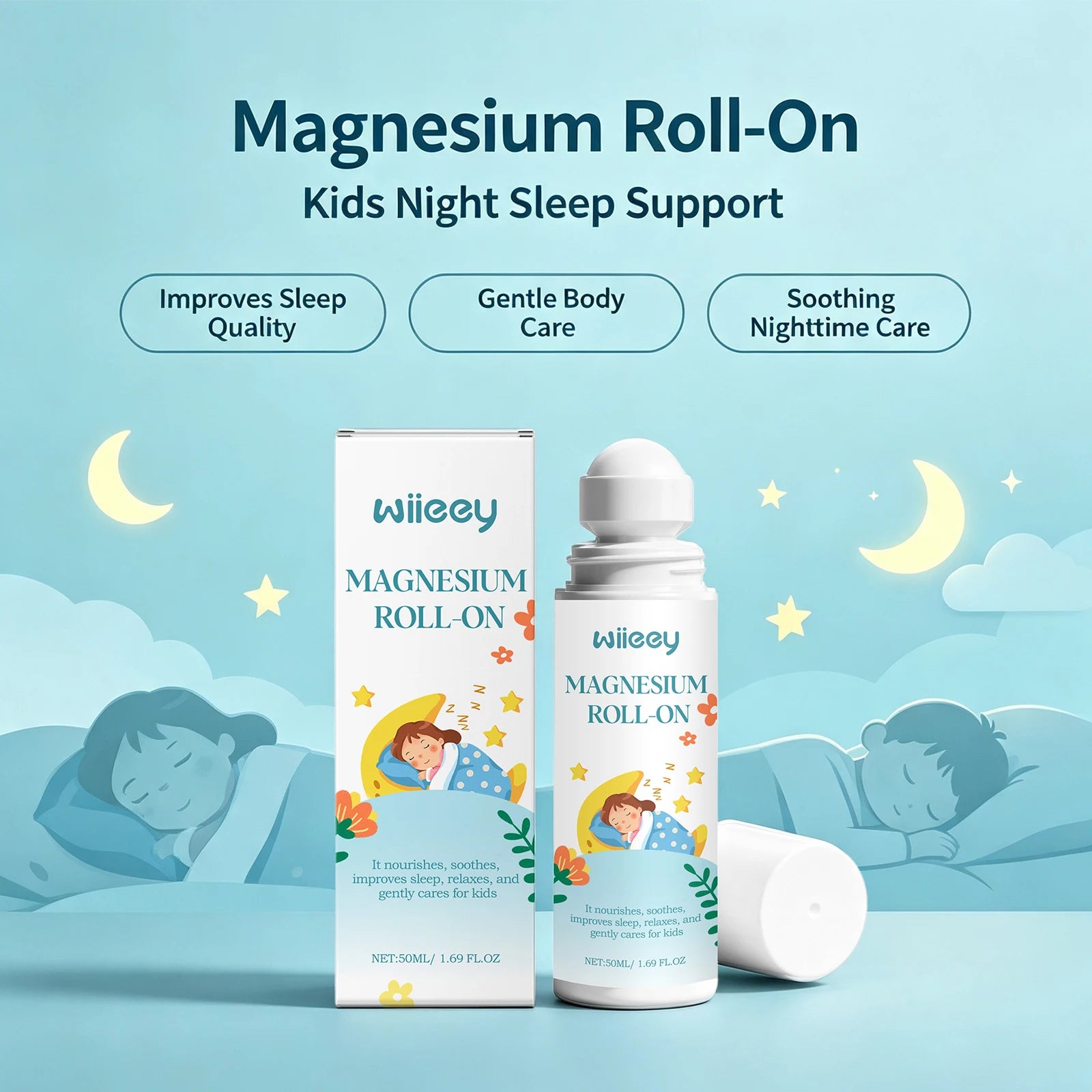 Magnesium Roll-On for Kids Sleep and Relaxation - 6