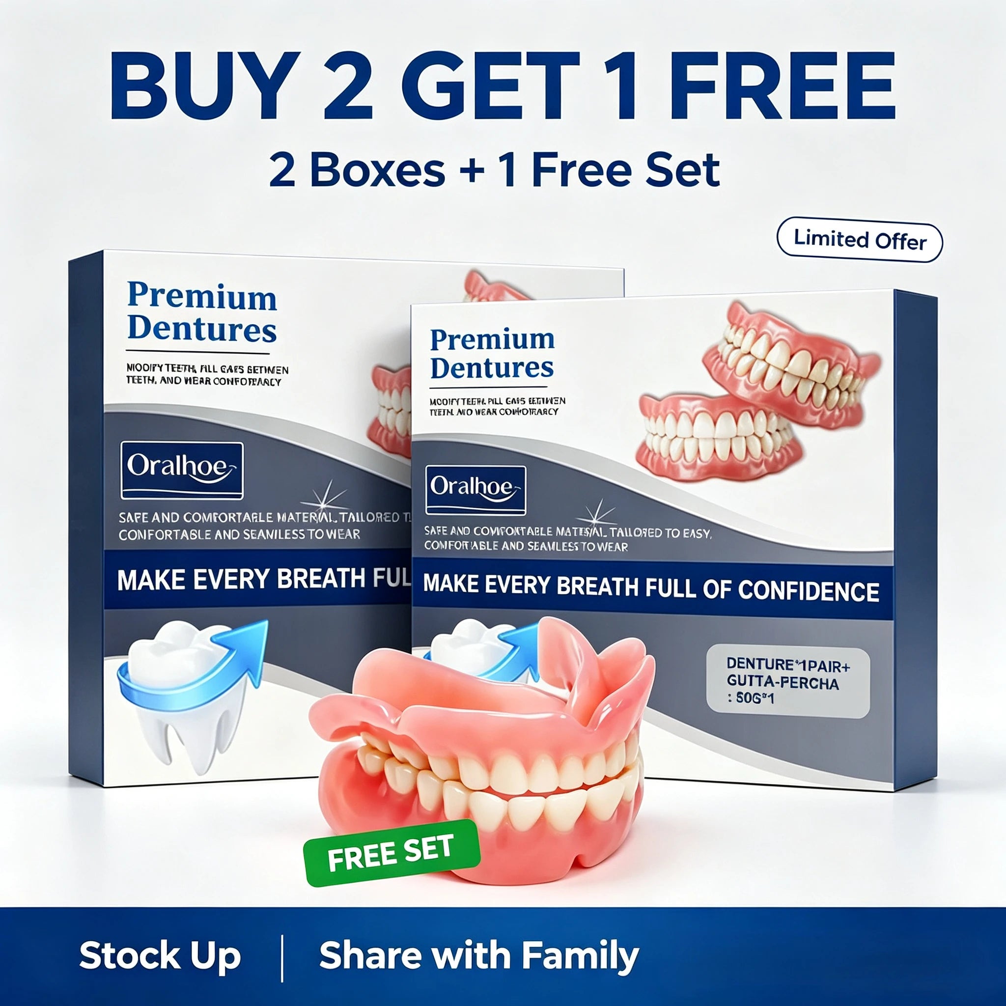 Full Arch Dental Implant Model for Patient Education and Practice - 9
