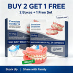 Comfort Fit Silicone Snap-On Dentures for Natural Smile