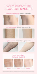 Painless Gentle Hair Removal Cream for Sensitive Skin