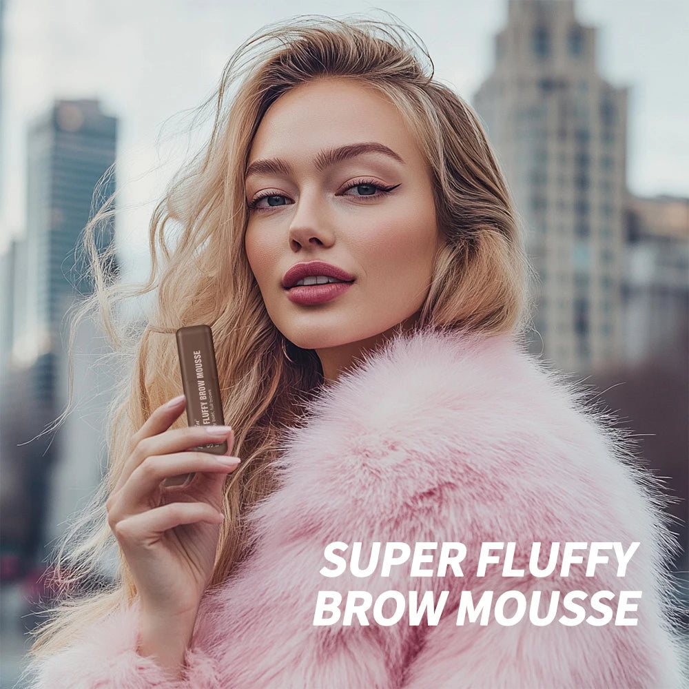 Waterproof Volumizing Eyebrow Mousse for Thick Fluffy Brows - 6