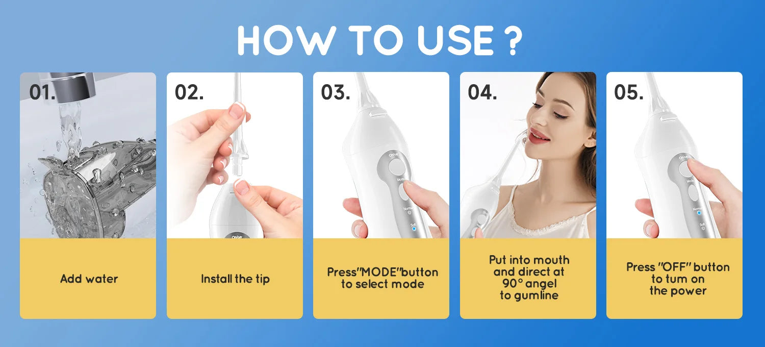 Electric Nasal Irrigation and Water Flosser Sinus Relief Combo - 12