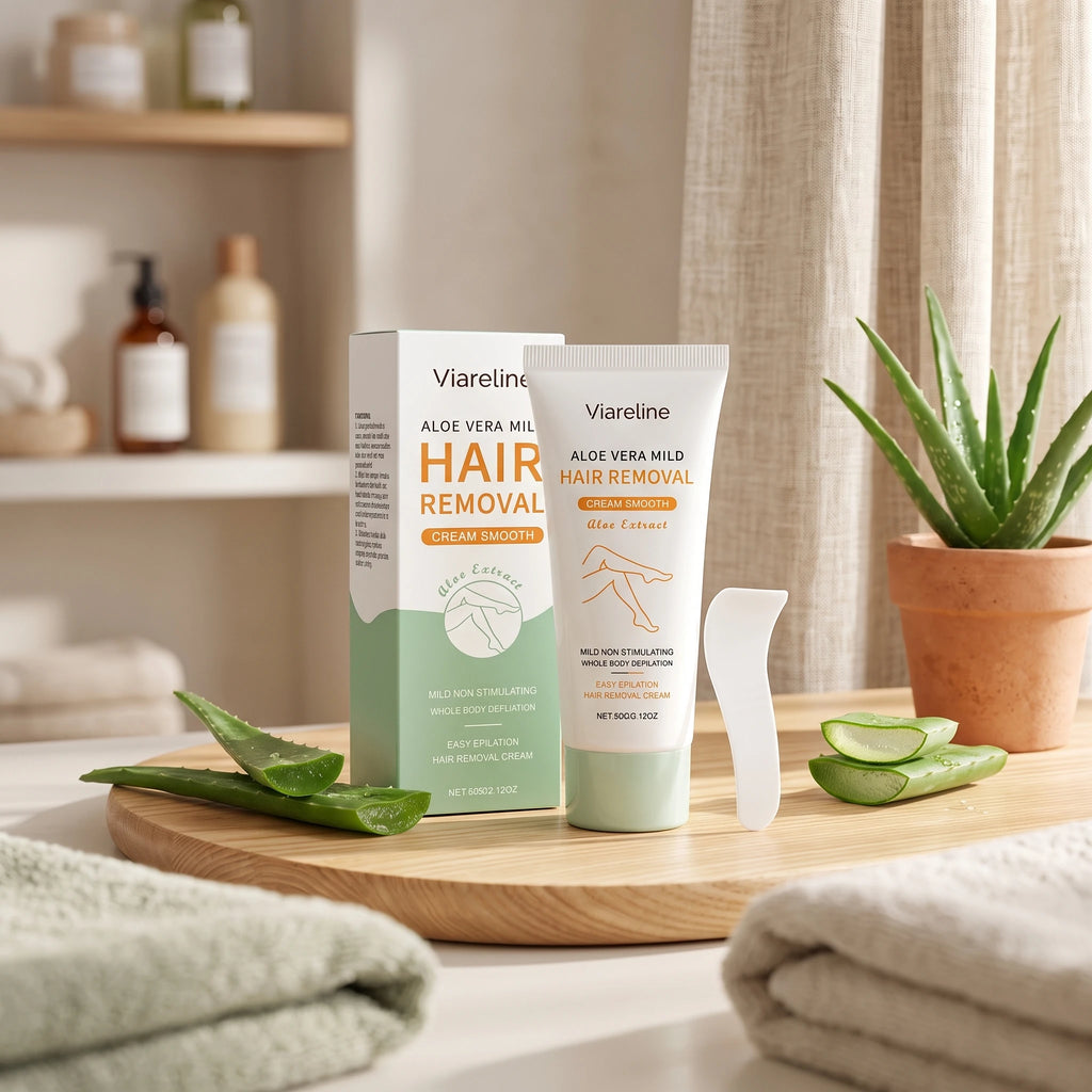 Aloe Vera Painless Hair Removal Cream for Whole Body