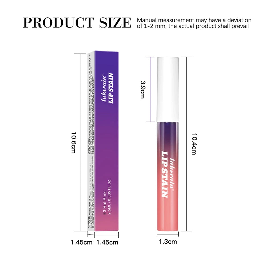 Waterproof Peel-Off Lip Stain Tint