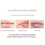 Moisturizing Lip Lightening Balm for Dark Lips and Exfoliating Repair