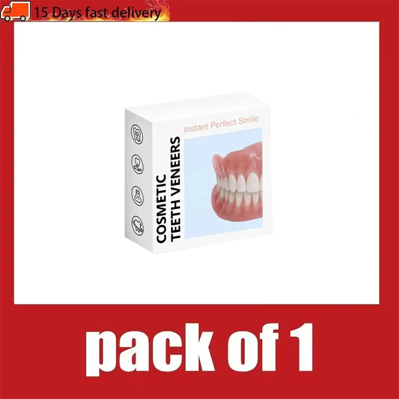 Comfortable Silicone Denture Set for Natural Smile