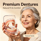 Flexible Silicone Dentures for Natural Smile and Comfort Fit