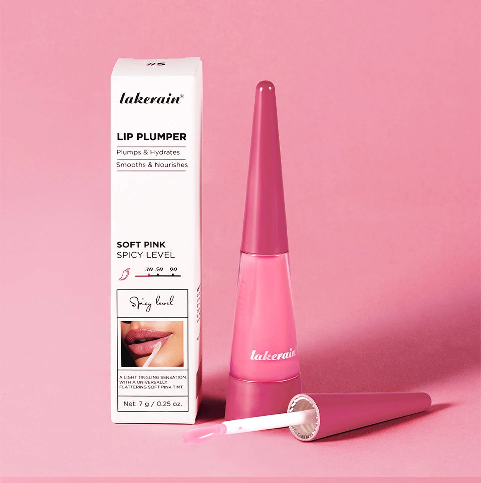 Volumizing Lip Plumper Serum with High-Shine Hydrating Finish - 18