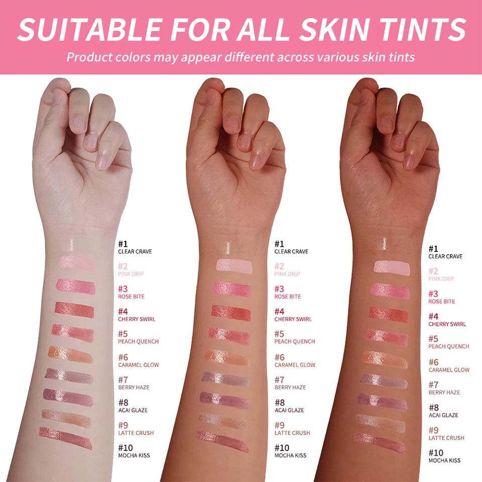 Glossy Glazed Hydrating Lip Balm for Long-Lasting Moisture