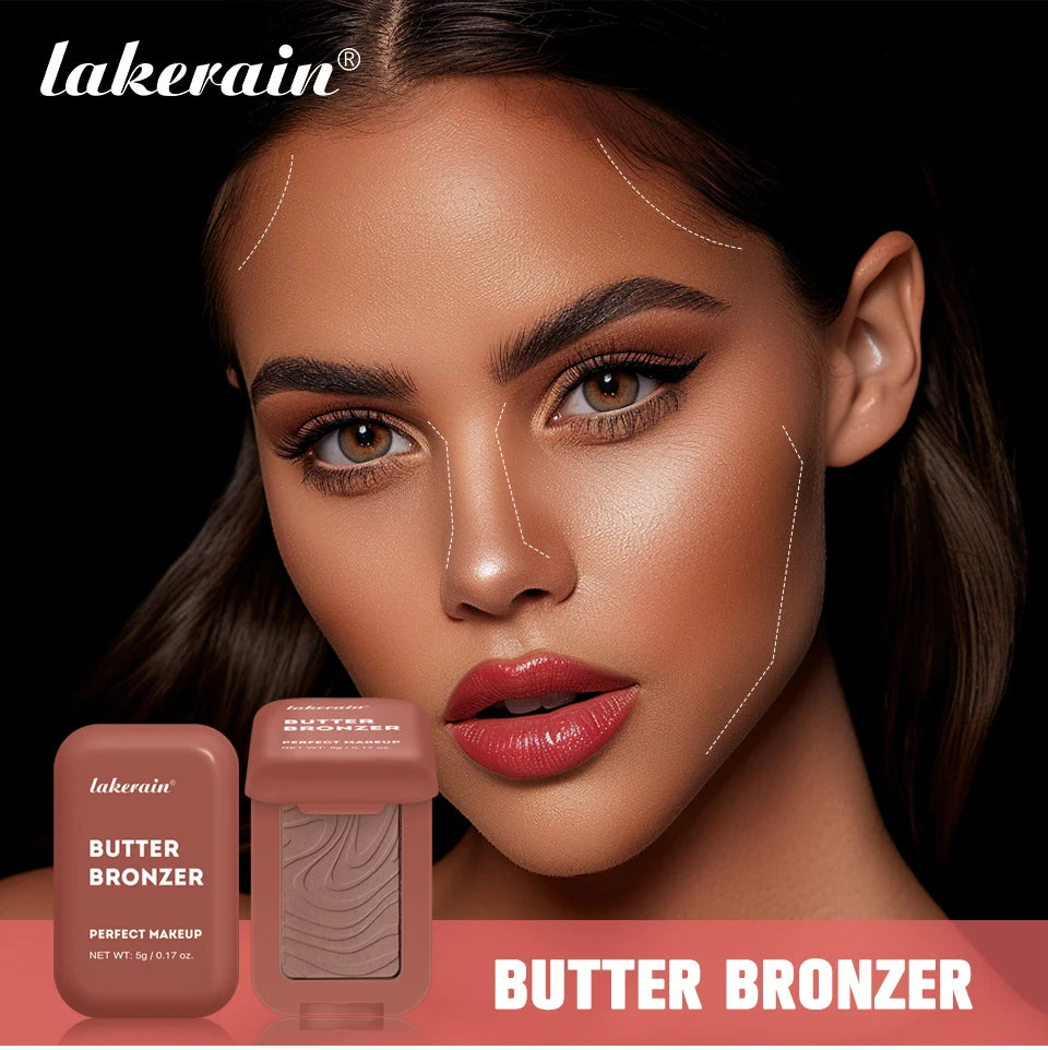 Waterproof Butter Bronzer Face Contour Powder
