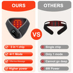 Portable Cordless Neck Massager Wrap with Vibration