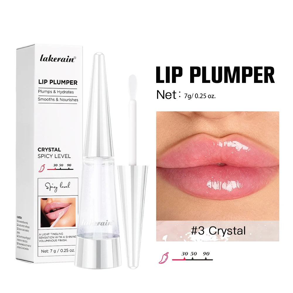 Instant Hydrating Lip Plumper Gloss for Fuller Looking Lips