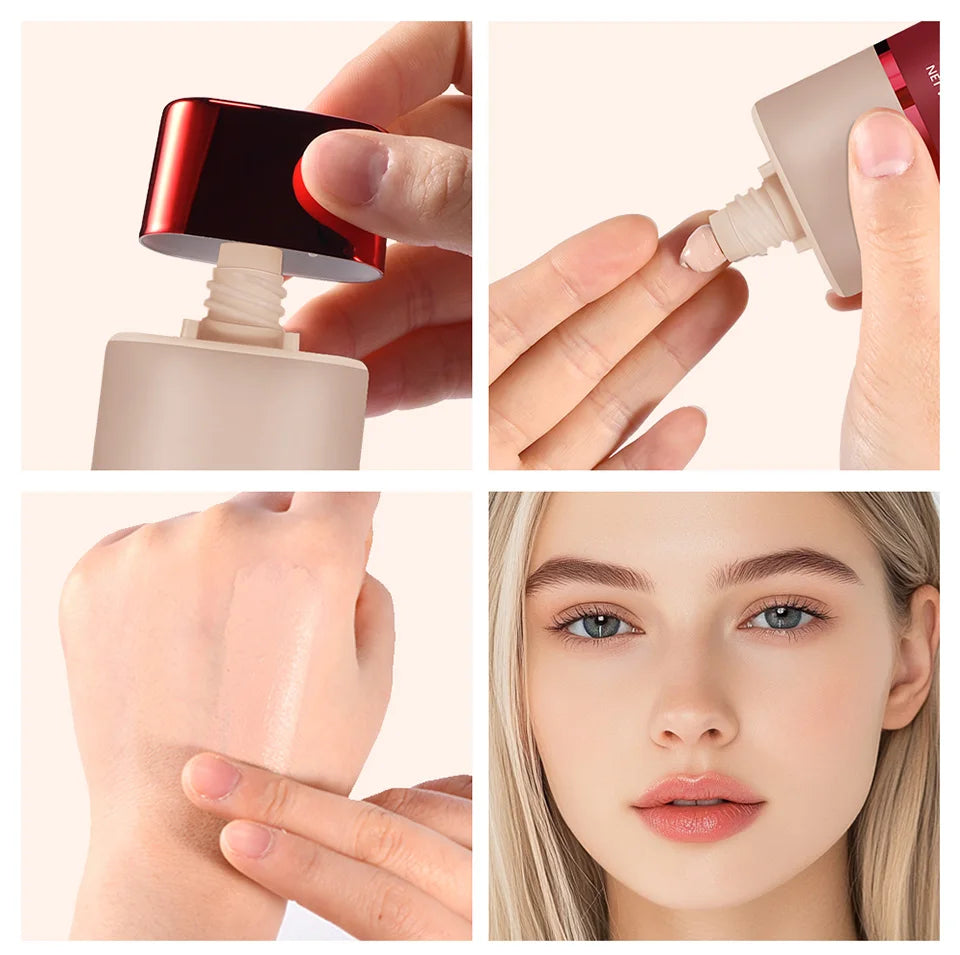Matte Finish Pore-Blurring Liquid Foundation