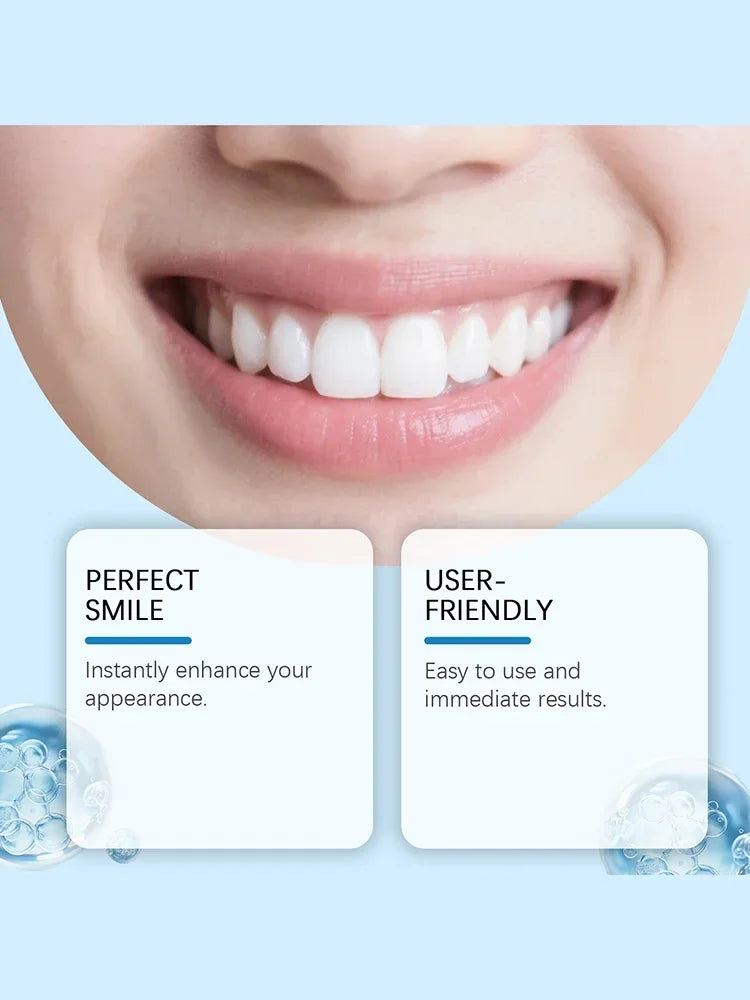 Instant Cosmetic Smile Veneers for Missing or Stained Teeth