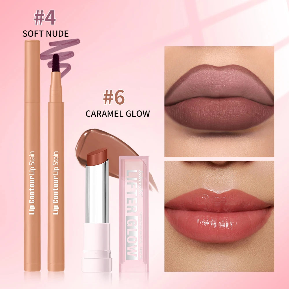 Hydrating Lip Liner and Glow Balm Makeup Kit