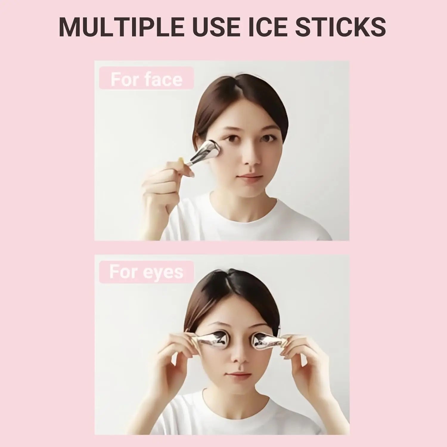 Stainless Steel Facial Cryo Sticks for Puffiness and Skin Cooling - 6