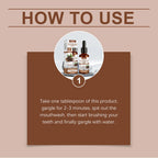 Clove Mint Mouthwash for Teeth Whitening and Bad Breath