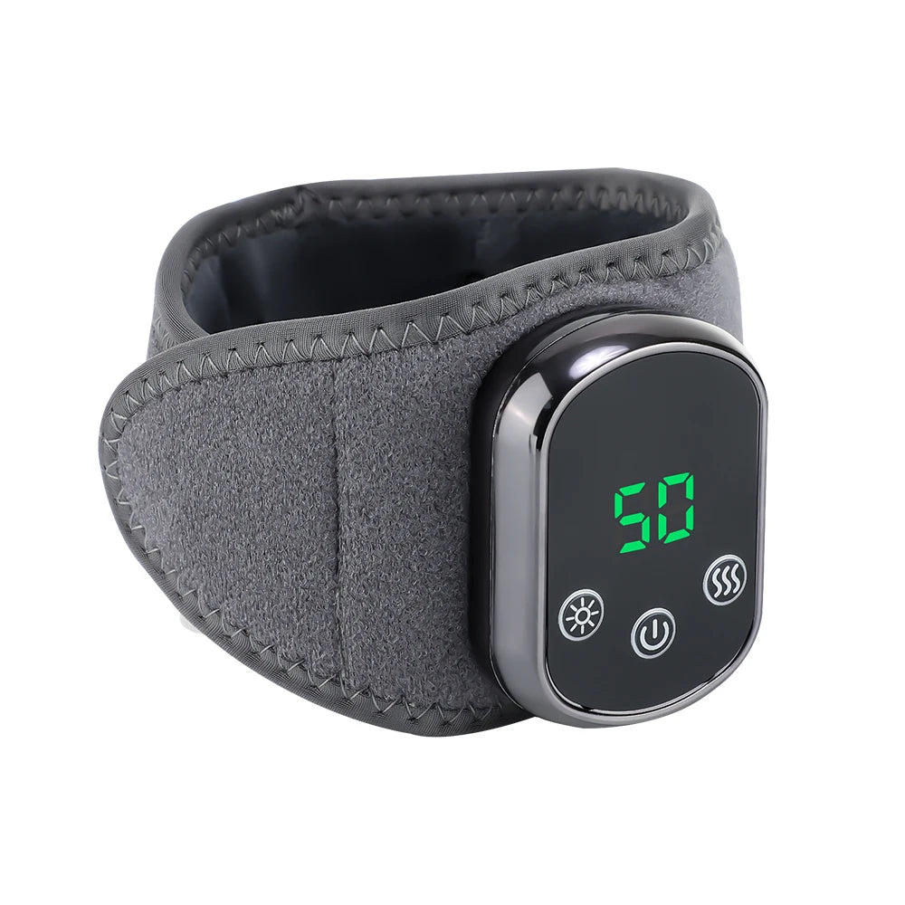 Heated Wrist Massager with Vibration for Pain Relief
