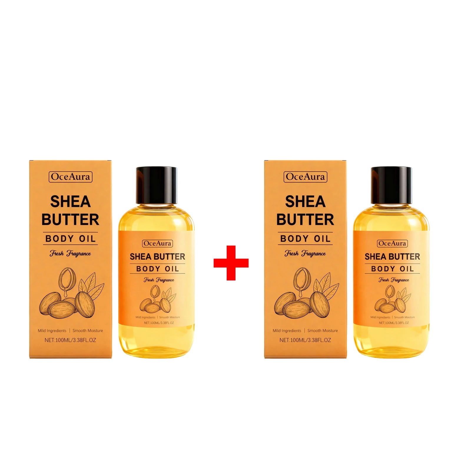 Shea Butter Nourishing Body Oil for Dry Skin - 18