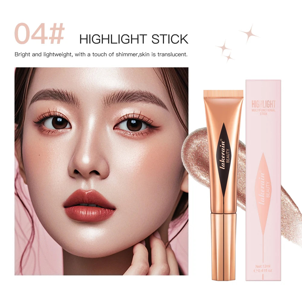 Liquid Face Contour and Highlighter Wand with Cushion Applicator - 34