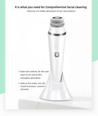 4-in-1 Electric Rotating Facial Cleansing and Massage Brush