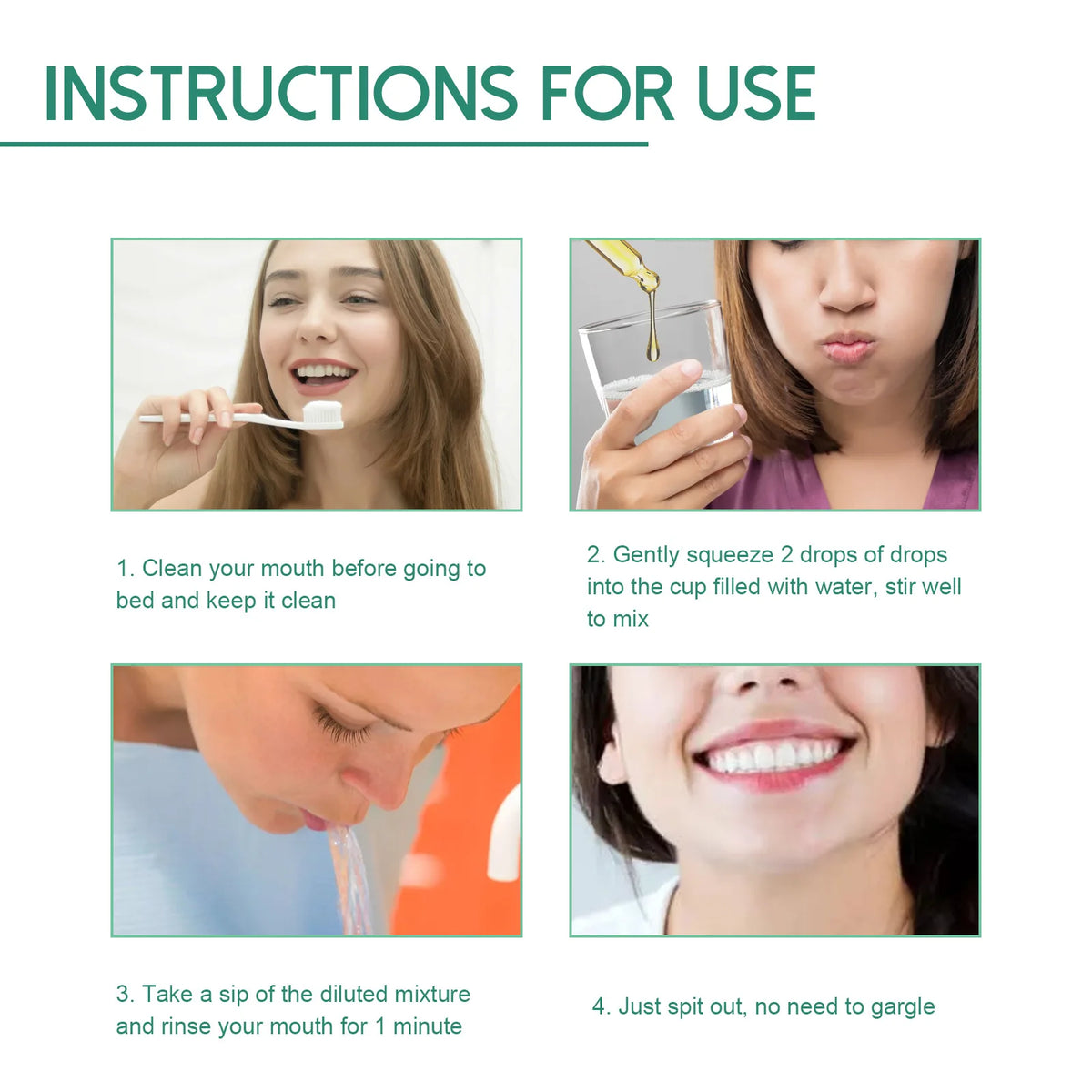 Natural Herbal Toothache and Gum Relief Drops