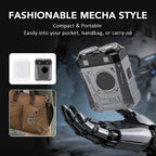 Portable Electric Dual-Head Shaver for Men with LED Display