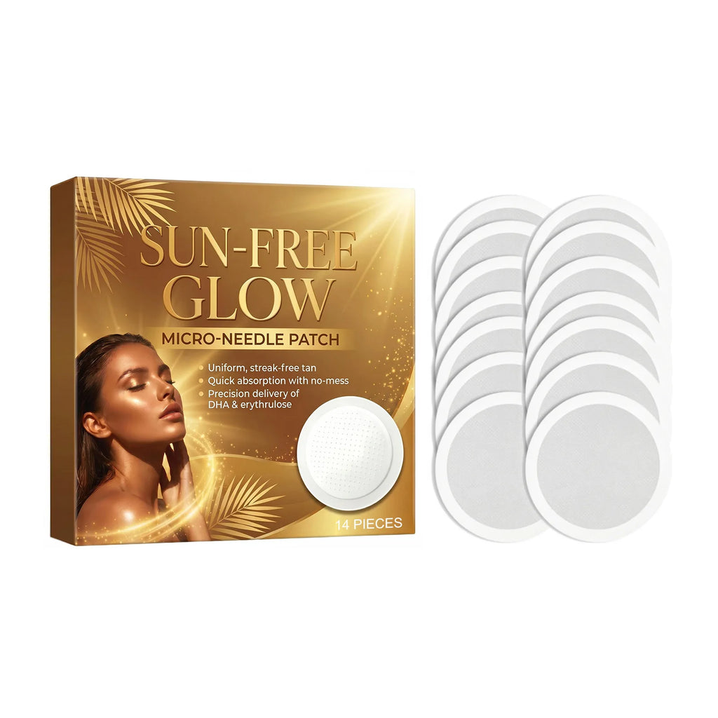 7-Day Sunless Tanning Micro-Needle Patches for Streak-Free Glow