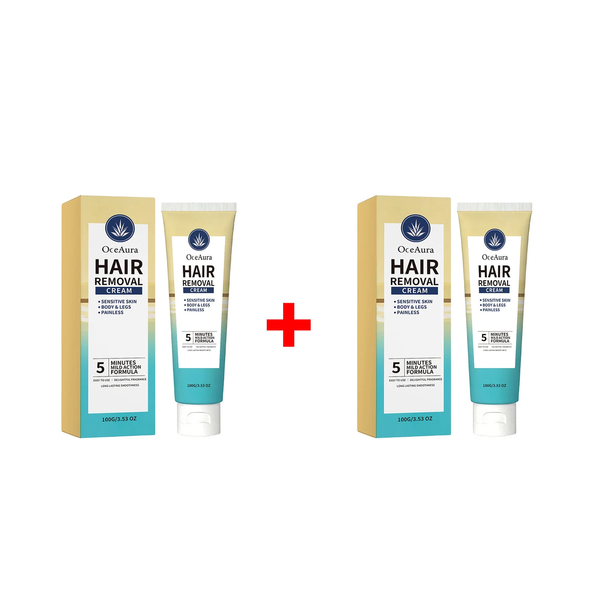 Painless Hair Removal Cream for Body and Sensitive Skin