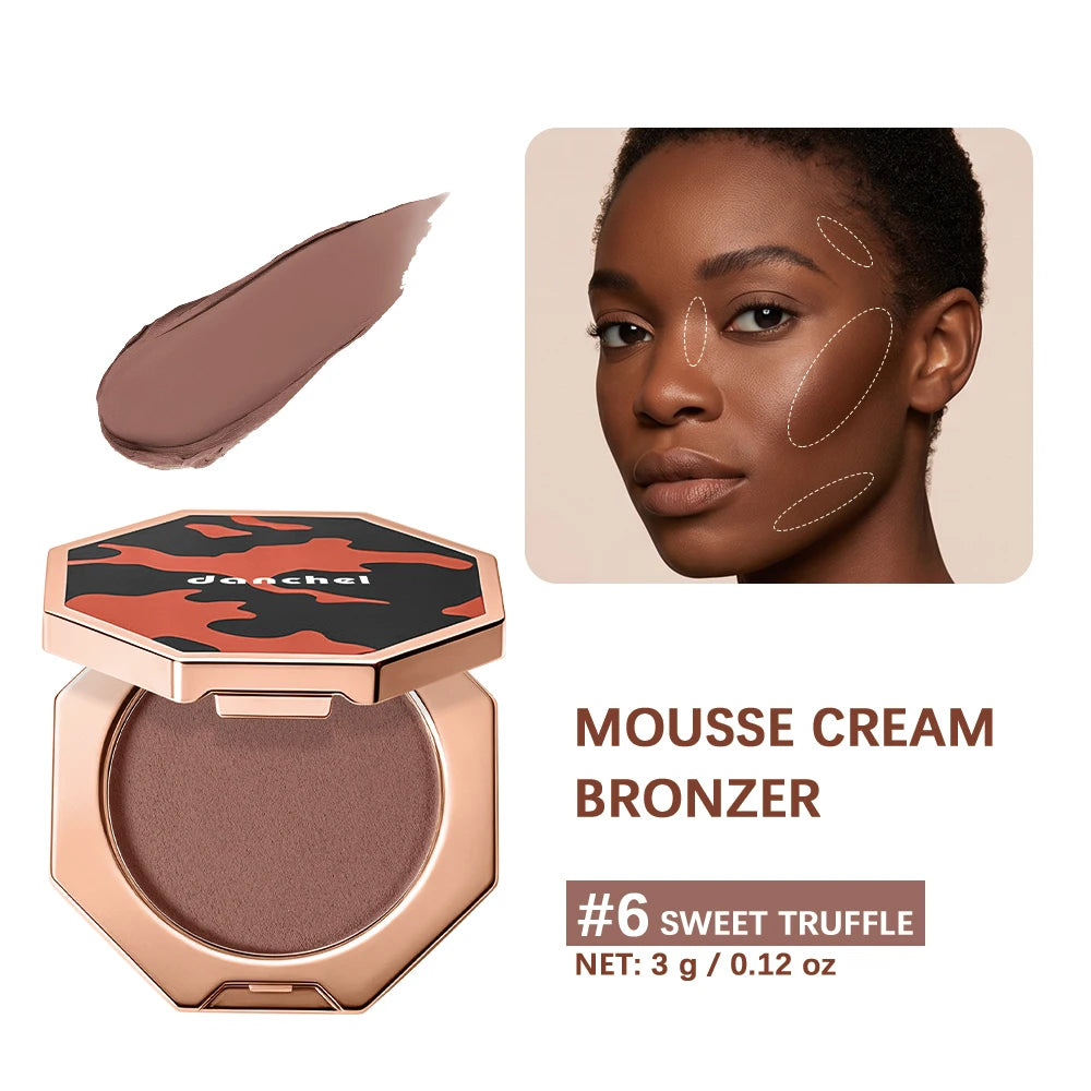 Cream Mousse Contour Bronzer for Seamless Face Sculpting - 19