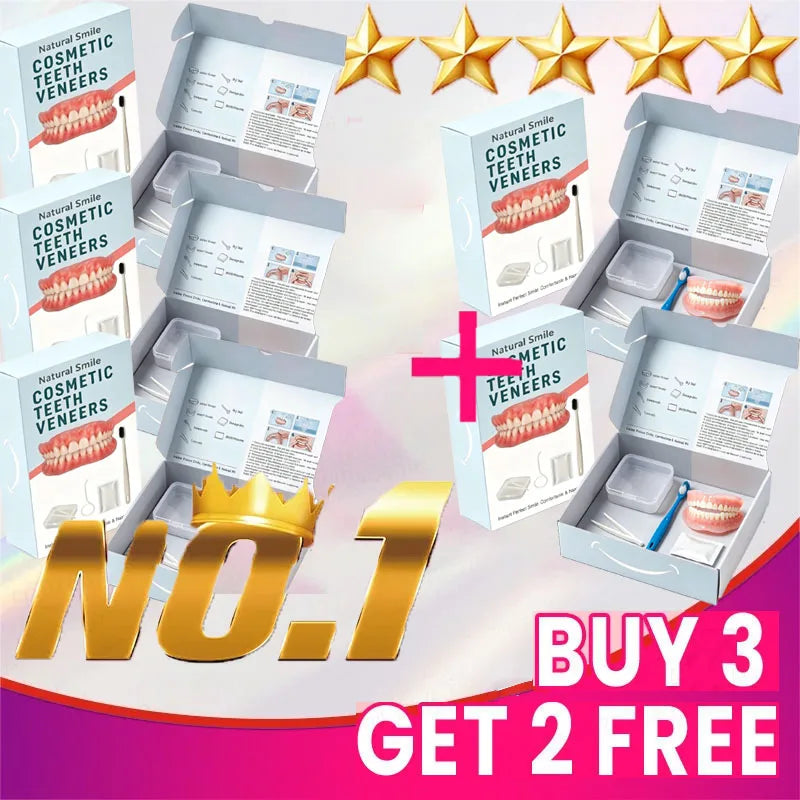 Comfort Fit Silicone Dentures for Natural Teeth Replacement - 8