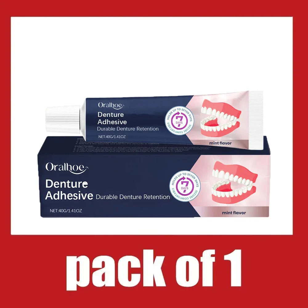Denture Adhesive Cream for Secure Grip and Long-Lasting Hold - 11
