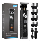 Professional Cordless Hair Trimmer with Digital LED Display