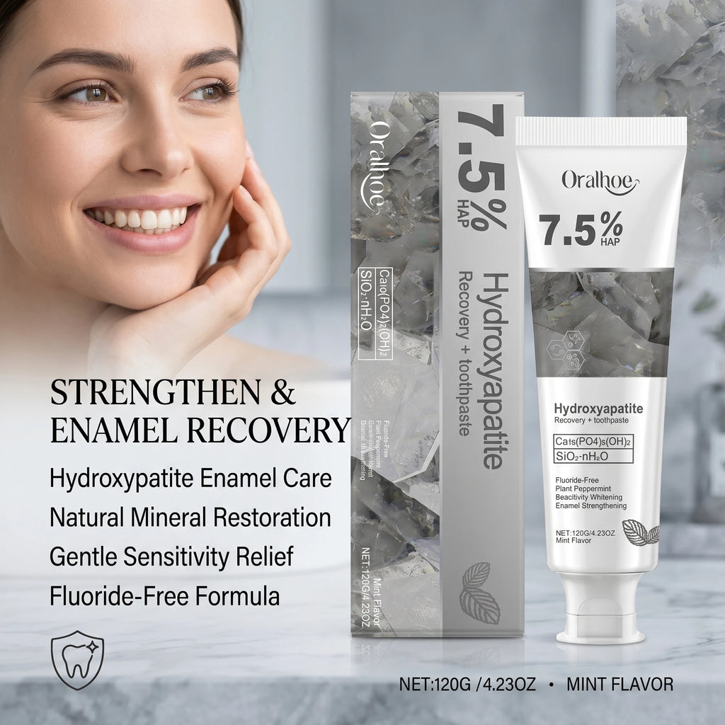 7.5% Hydroxyapatite Enamel Repair & Whitening Toothpaste