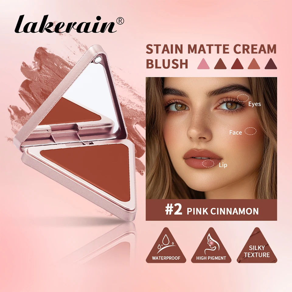 Matte Satin Long-Lasting Cream Blush - 7