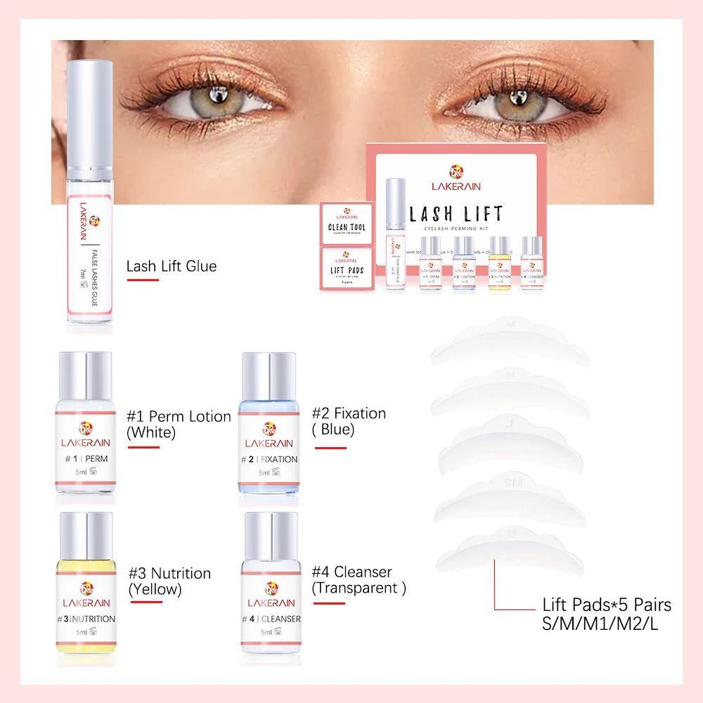 Professional Eyelash Lift and Perming Curling Kit - 3