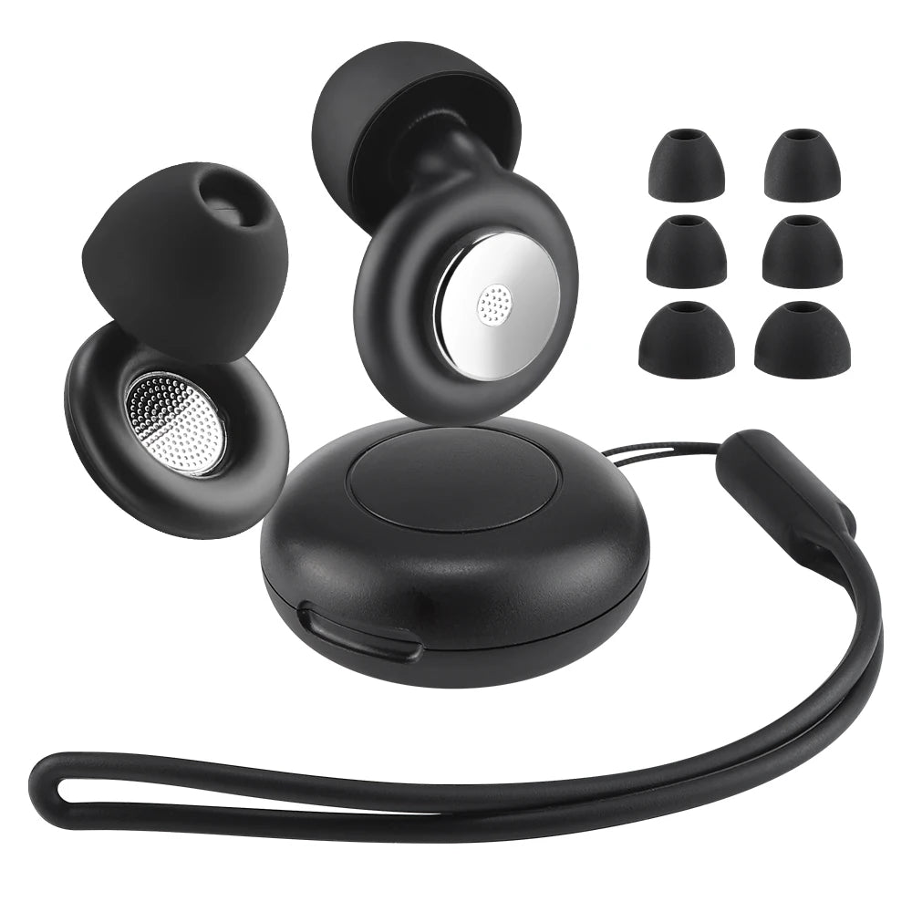 Reusable Noise-Canceling Sleep Earplugs with Storage Case - 17