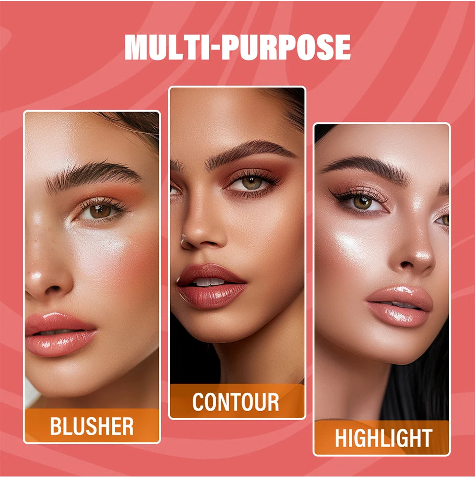 Waterproof Butter Bronzer Face Contour Powder