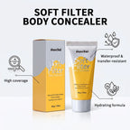 Waterproof Full Coverage Body Concealer for Scars, Tattoos and Veins