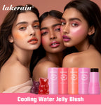 Cooling Water Jelly Blush Stick for Lips and Cheeks