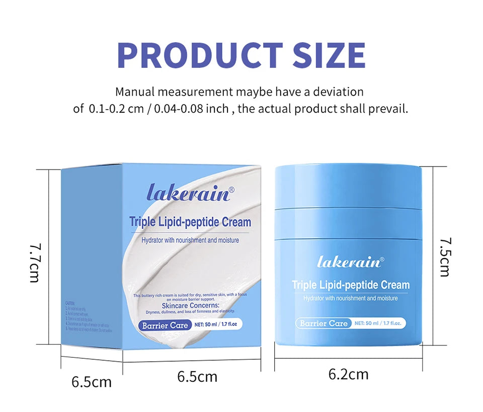 Triple Lipid Peptide Moisturizing Face Cream for Dry Skin - 17