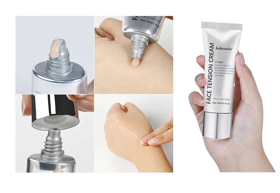 Instant Firming Face Tension Cream for Smooth Makeup Base