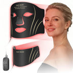 7-Color LED Face and Neck Rejuvenation Mask