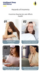 Microcurrent Sleep Aid and Anxiety Relief Device